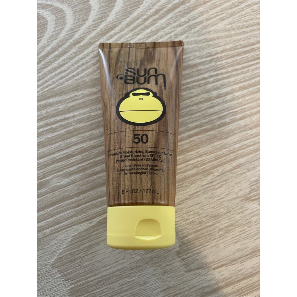 NEW Sun Bum Original Moisturizing Sunscreen Lotion SPF‎ 50 6oz, Sealed, Vegan